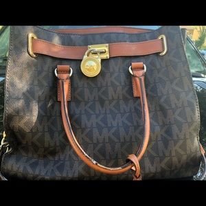 Michael Kors Brown Signature Bag